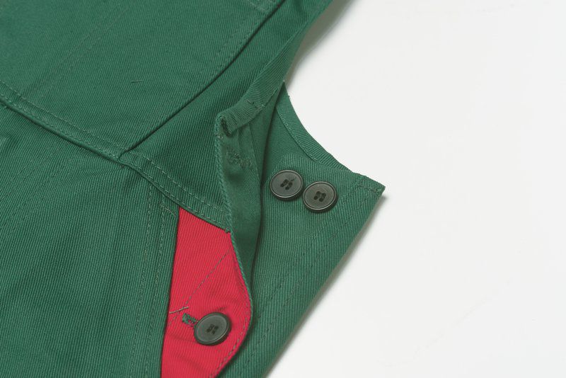 Produktbild Planam Kinderlatzhose mittelrot kornblau Größe 170 176 bild 8