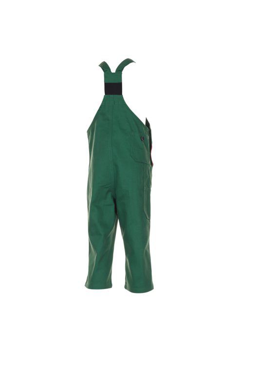 Produktbild Planam Kinderlatzhose mittelgrün mittelrot Größe 158 164 bild 3