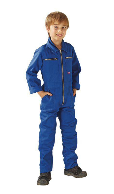 Produktbild Planam Kinderoverall Rallyekombi kornblau Größe 170 176 bild 2