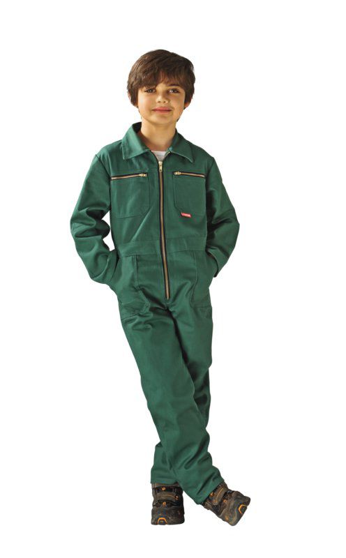 Produktbild Planam Kinderoverall Rallyekombi mittelgrün Größe 86 92 bild 2