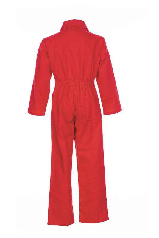 Produktbild Planam Kinderoverall Rallyekombi mittelrot Größe 134 140 bild 3