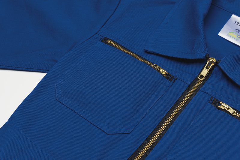 Produktbild Planam Kinderoverall Rallyekombi mittelrot Größe 170 176 bild 6