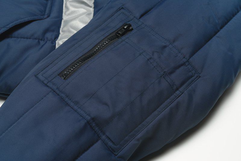 Produktbild Planam Gefrierhaus Kühlhaus Blouson marine Innenfutter rot Größe M bild 8