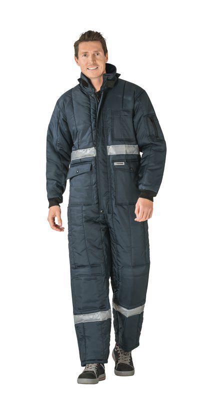 Produktbild Planam Kühlhaus Gefrierhaus Overall marine Innenfutter rot Größe M bild 2