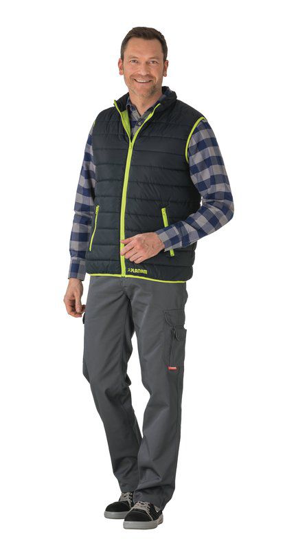 Produktbild Planam Lizard Weste marine grün XXL bild 2