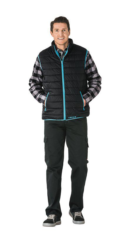 Produktbild Planam Lizard Weste schwarz blau XXL bild 2