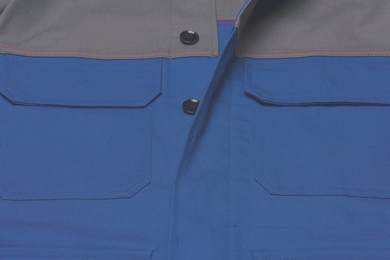 Produktbild Planam Major Protect Jacke 1 lagig kornblau grau Größe 44 bild 6