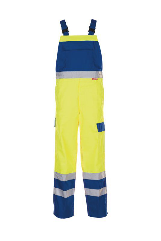 Produktbild Planam Major Protect Latzhose warngelb kornblau Größe 90