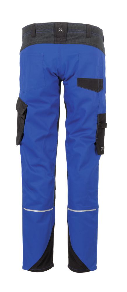 Produktbild Planam Norit Arbeitshose Damen Bundhose kornblau schwarz Größe 34 bild 2