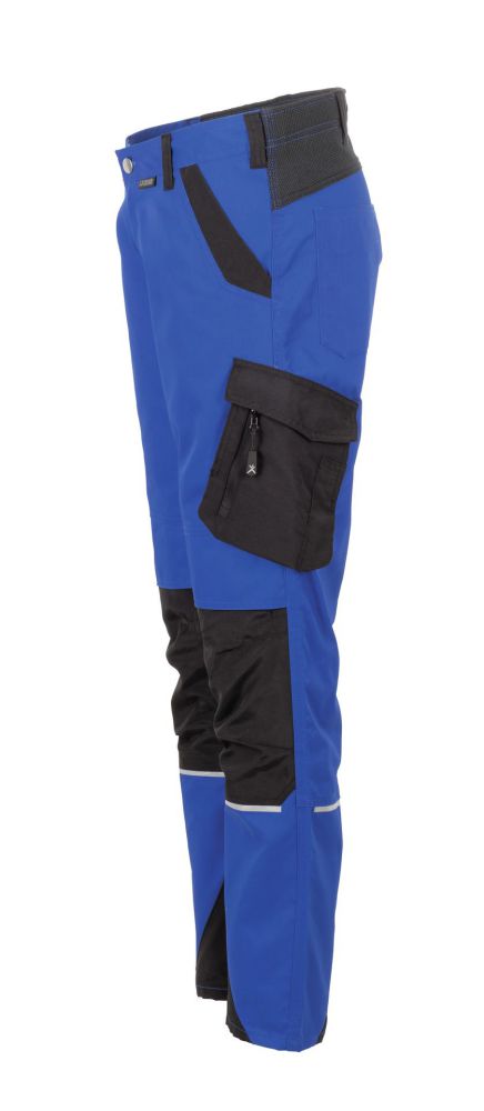 Produktbild Planam Norit Arbeitshose Damen Bundhose kornblau schwarz Größe 40 bild 4