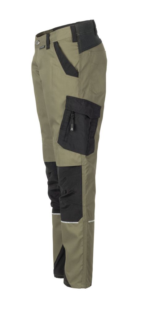 Produktbild Planam Norit Arbeitshose Damen Bundhose oliv schwarz Größe 40 bild 4