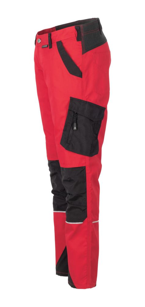 Produktbild Planam Norit Arbeitshose Damen Bundhose rot schwarz Größe 34 bild 4