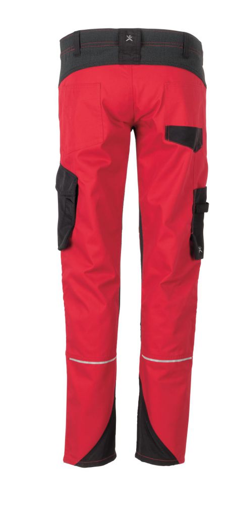 Produktbild Planam Norit Arbeitshose Damen Bundhose rot schwarz Größe 36 bild 2