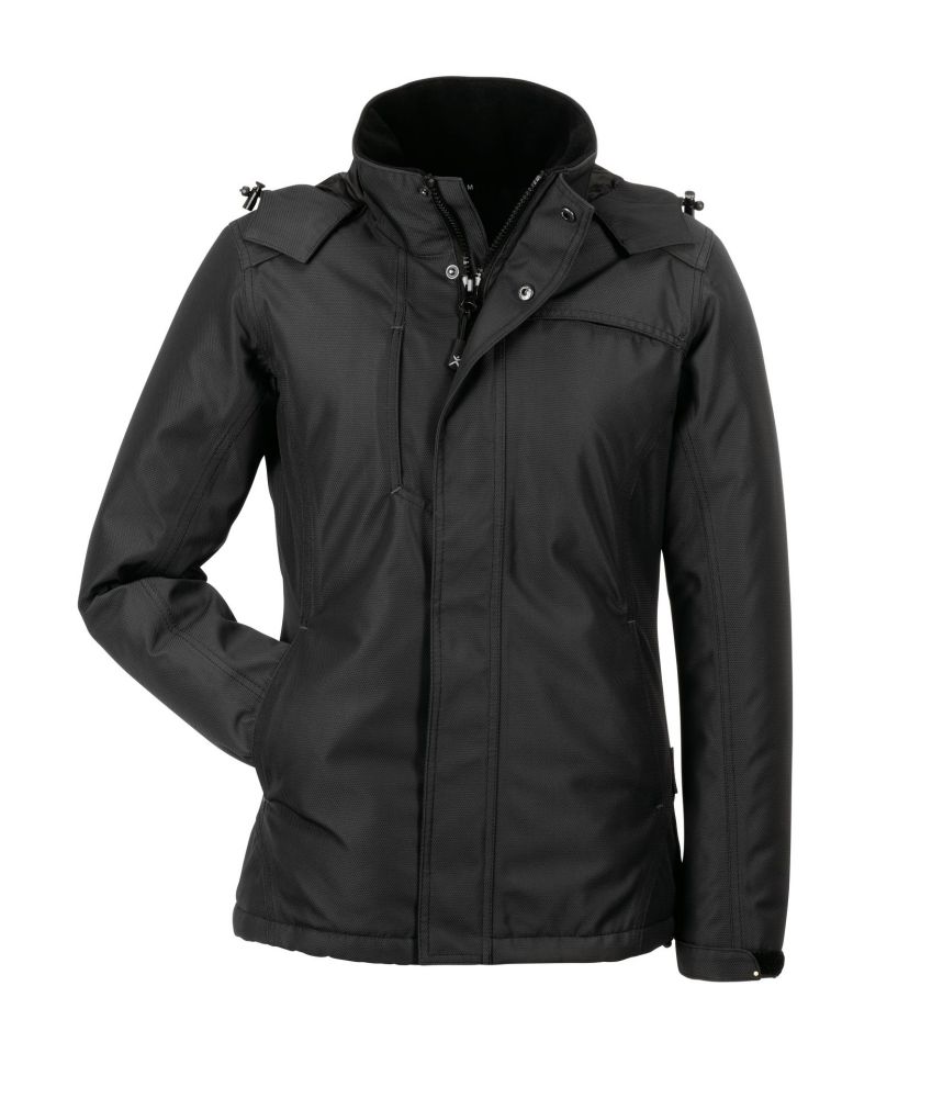 Produktbild Planam Norit Arbeitsjacke Damen Winterjacke schwarz Größe XL