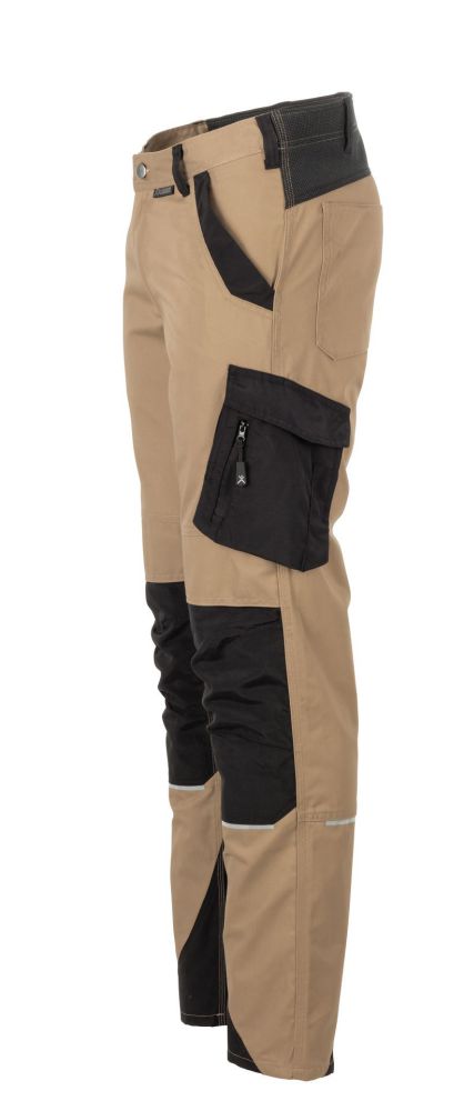 Produktbild Planam Norit Arbeitshose Herren Bundhose sand schwarz Größe 52 bild 4