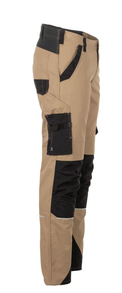 Produktbild Planam Norit Arbeitshose Herren Bundhose sand schwarz Größe 90 bild 3