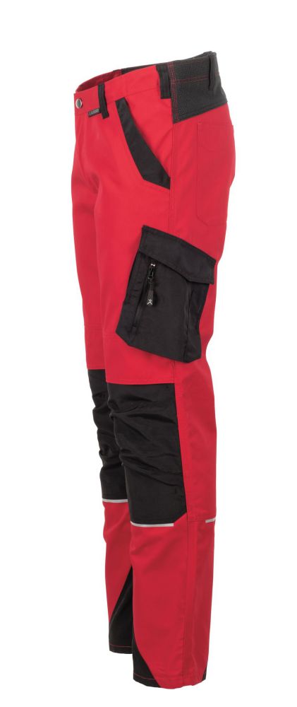 Produktbild Planam Norit Arbeitshose Herren Bundhose rot schwarz Größe 52 bild 4