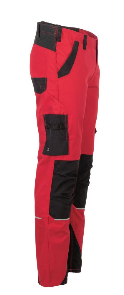 Produktbild Planam Norit Arbeitshose Herren Bundhose rot schwarz Größe 102 bild 3