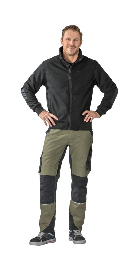 Produktbild Planam Norit Arbeitsjacke Softshelljacke Blouson schwarz Größe M