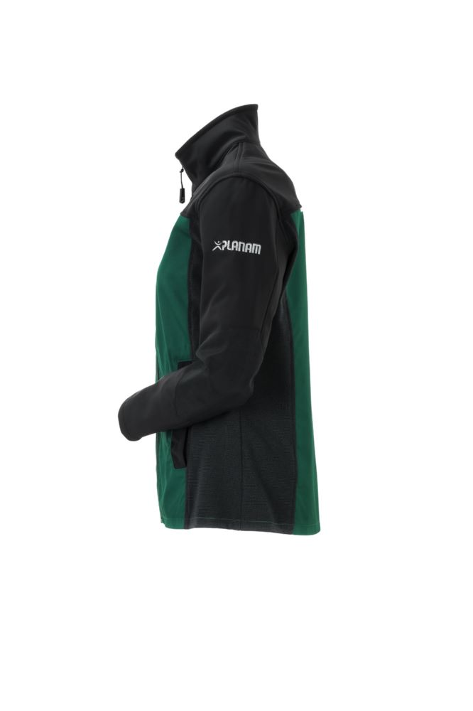 Produktbild Planam Norit Damen Hybridjacke grün schwarz Größe 48 bild 2