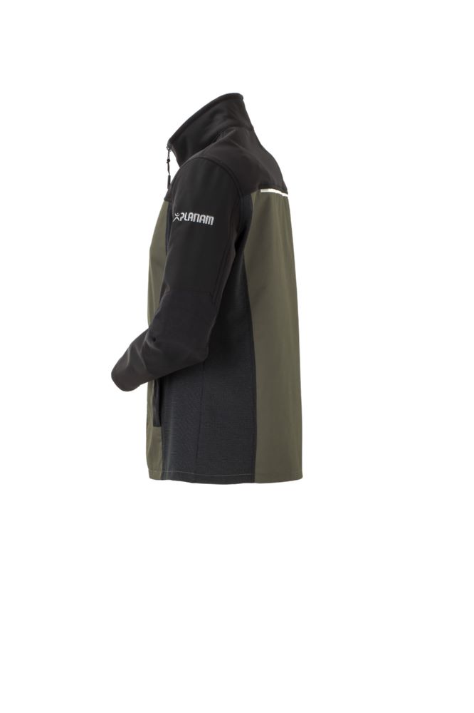 Produktbild Planam Norit Damen Hybridjacke oliv schwarz Größe 34 bild 2