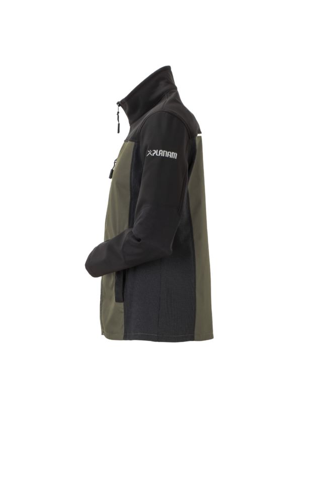 Produktbild Planam Norit Damen Hybridjacke oliv schwarz Größe 54 bild 2
