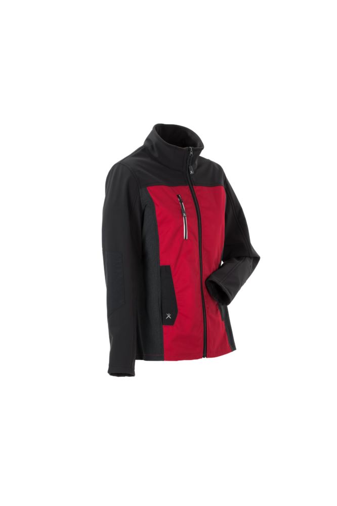 Produktbild Planam Norit Damen Hybridjacke rot schwarz Größe 48 bild 11