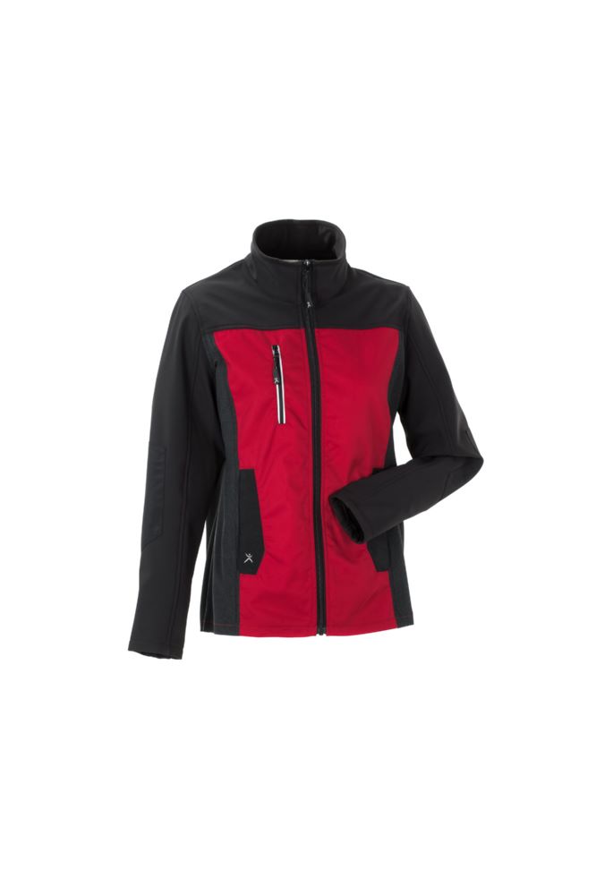 Produktbild Planam Norit Damen Hybridjacke rot schwarz Größe 48 bild 12