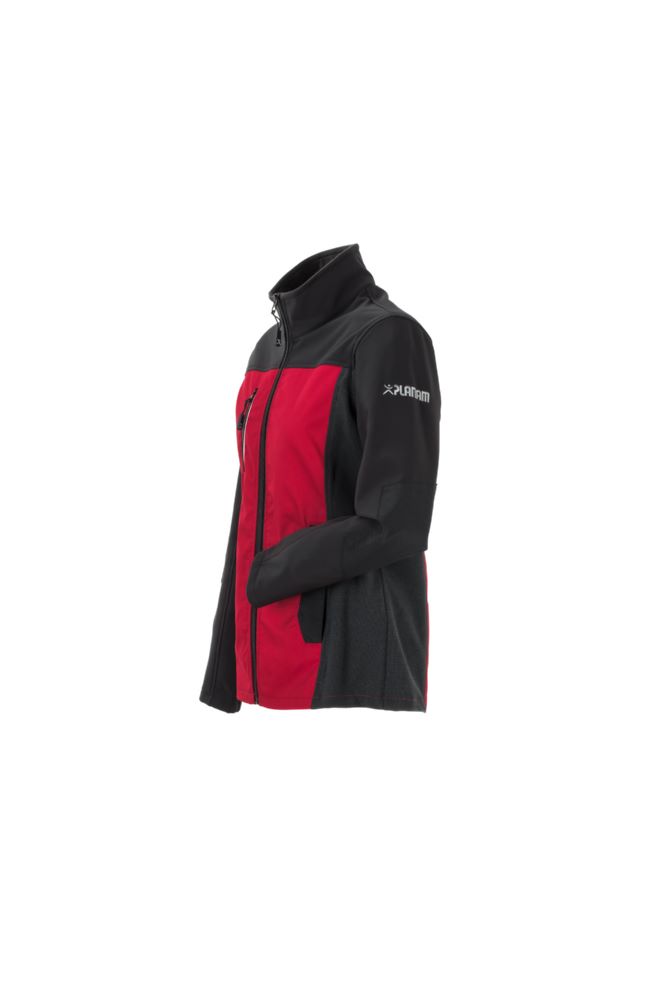 Produktbild Planam Norit Damen Hybridjacke rot schwarz Größe 48 bild 3