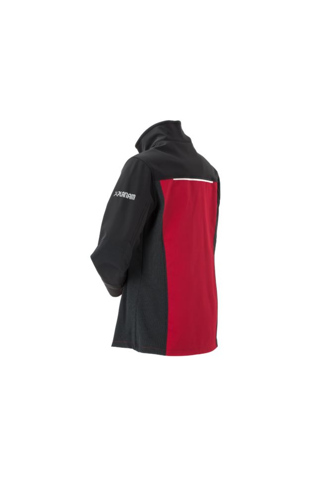 Produktbild Planam Norit Damen Hybridjacke rot schwarz Größe 48 bild 5