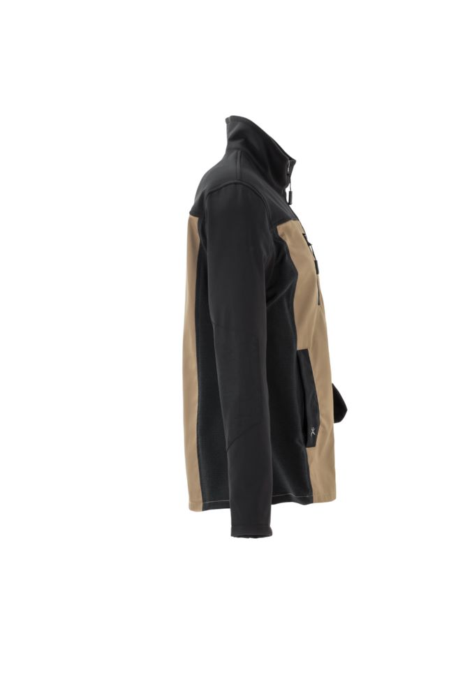 Produktbild Planam Norit Damen Hybridjacke sand schwarz Größe 44 bild 10