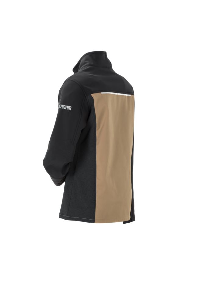 Produktbild Planam Norit Damen Hybridjacke sand schwarz Größe 44 bild 5