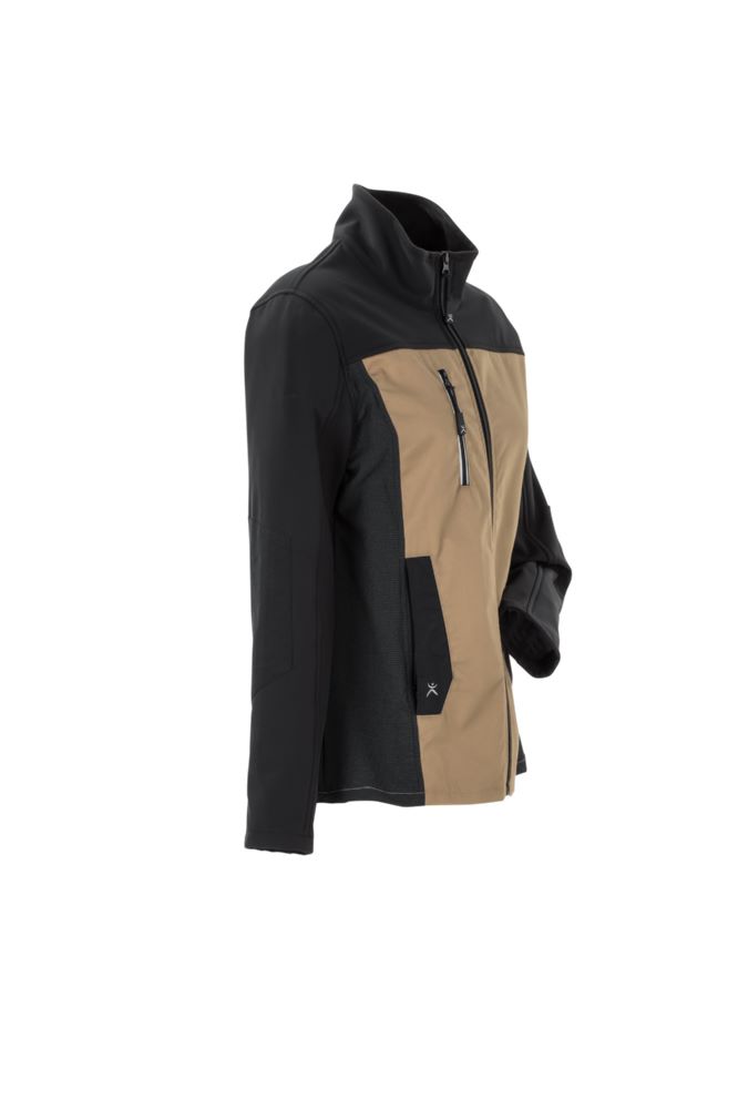 Produktbild Planam Norit Damen Hybridjacke sand schwarz Größe 50 bild 11
