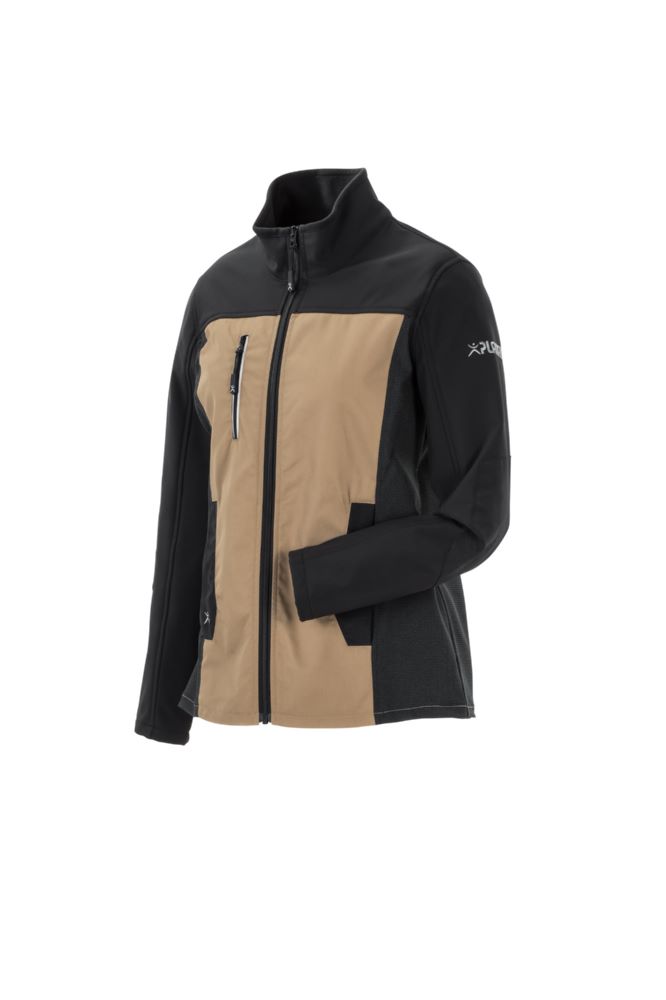 Produktbild Planam Norit Damen Hybridjacke sand schwarz Größe 52 bild 2