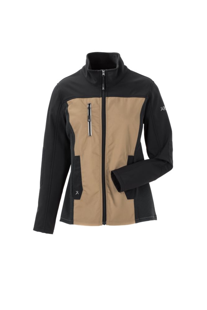 Produktbild Planam Norit Damen Hybridjacke sand schwarz Größe 54