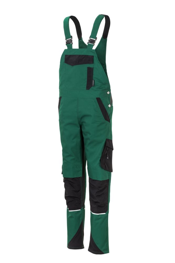 Produktbild Planam Norit Damen Latzhose grün schwarz Größe 36 bild 2