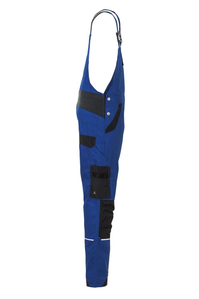 Produktbild Planam Norit Damen Latzhose kornblau schwarz Größe 44 bild 10