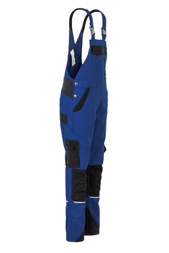 Produktbild Planam Norit Damen Latzhose kornblau schwarz Größe 46 bild 11