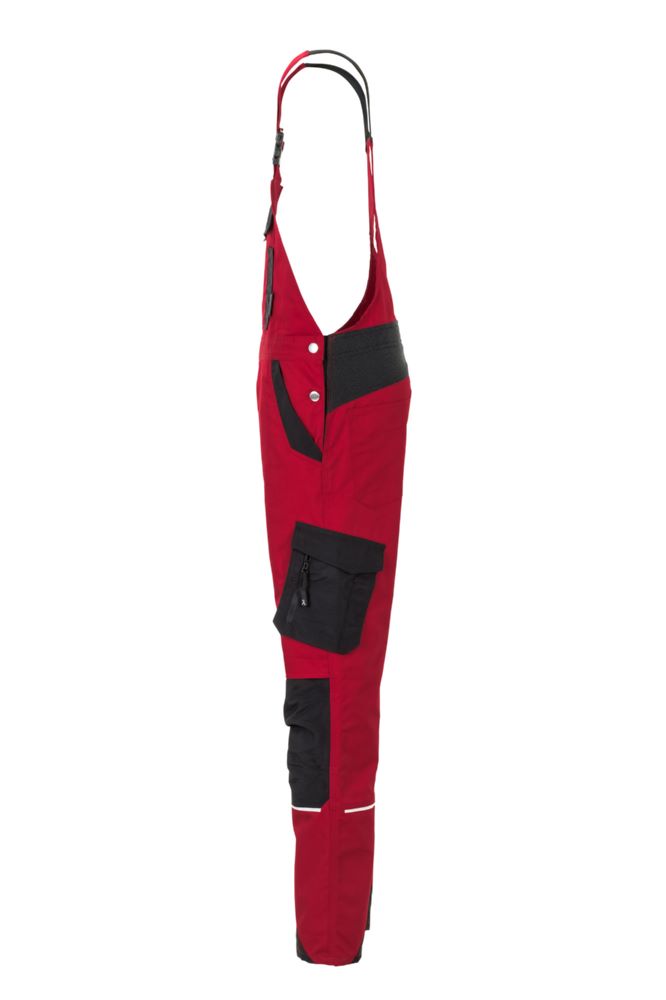 Produktbild Planam Norit Damen Latzhose rot schwarz Größe 36 bild 4