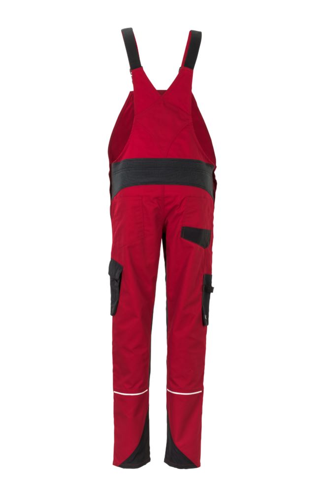 Produktbild Planam Norit Damen Latzhose rot schwarz Größe 40 bild 7