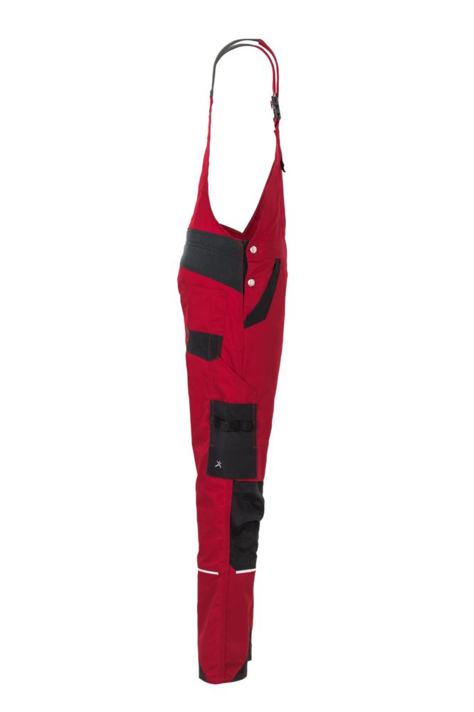 Produktbild Planam Norit Damen Latzhose rot schwarz Größe 46 bild 10