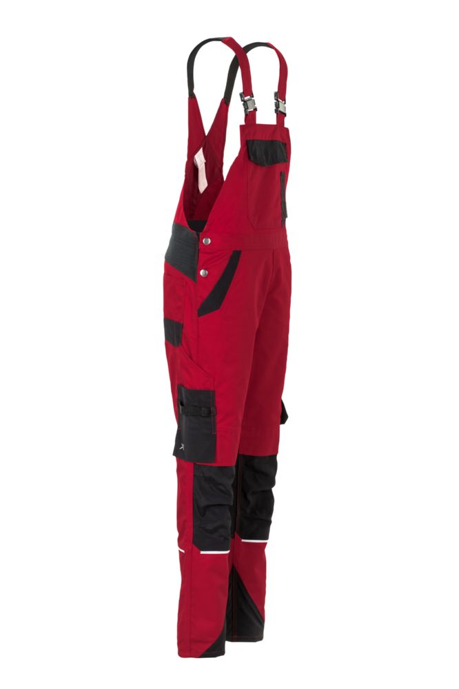 Produktbild Planam Norit Damen Latzhose rot schwarz Größe 50 bild 11