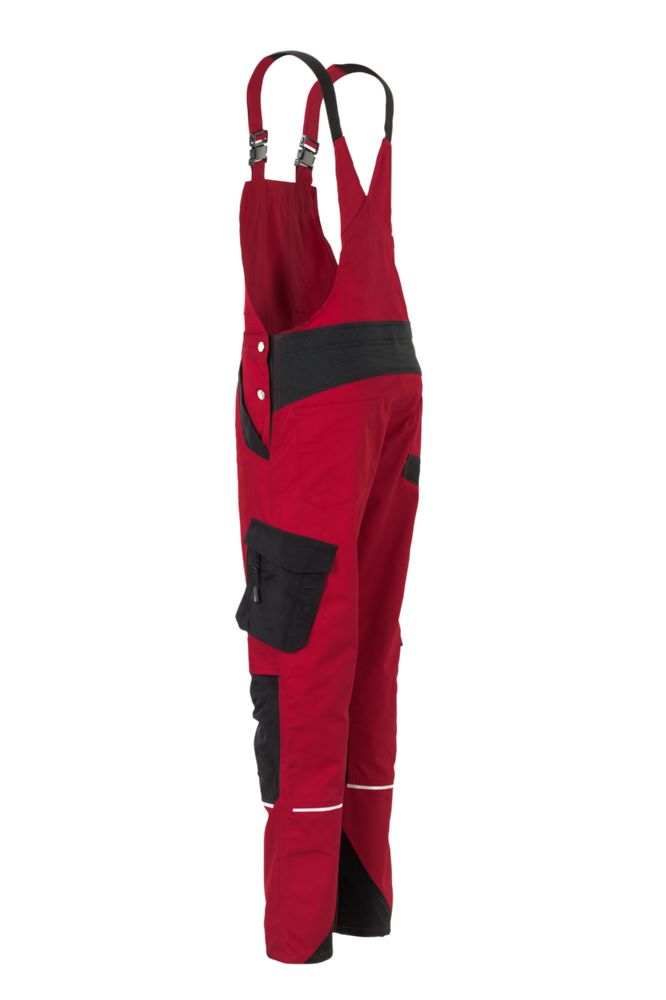Produktbild Planam Norit Damen Latzhose rot schwarz Größe 50 bild 5