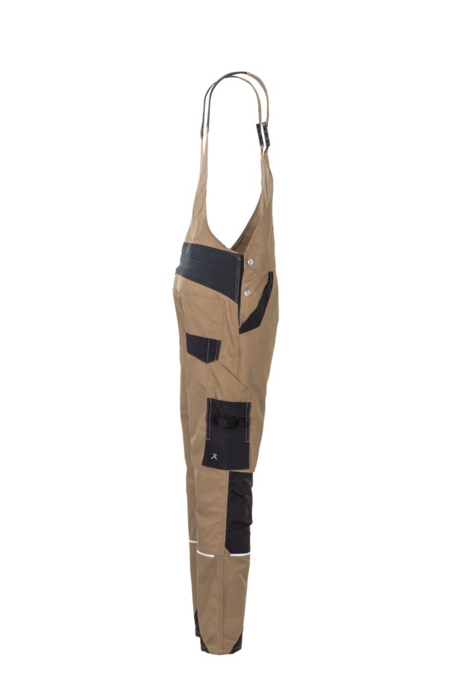 Produktbild Planam Norit Damen Latzhose sand schwarz Größe 48 bild 10