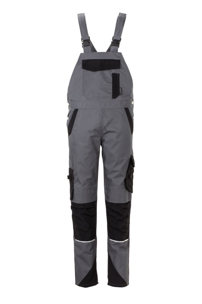 Produktbild Planam Norit Damen Latzhose schiefer schwarz Größe 40 bild 1