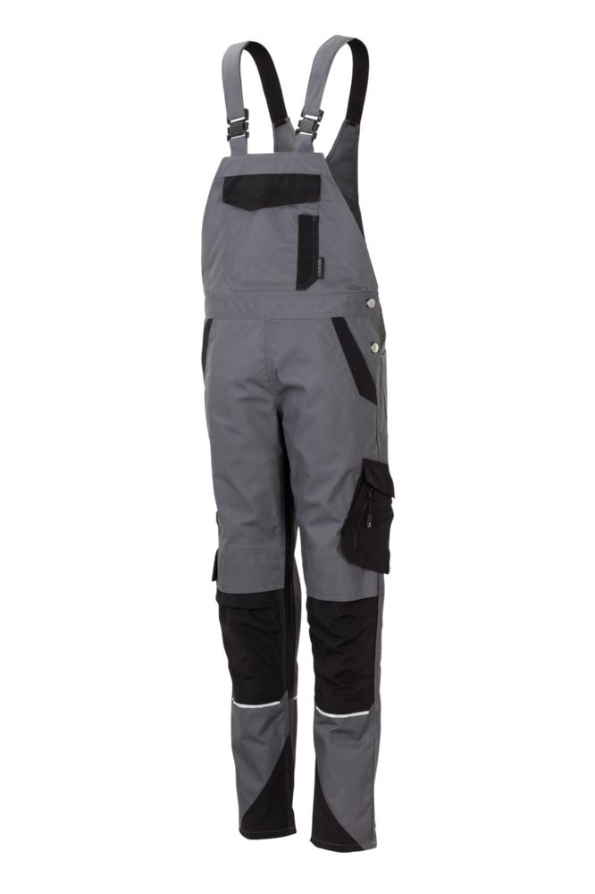 Produktbild Planam Norit Damen Latzhose schiefer schwarz Größe 46 bild 2