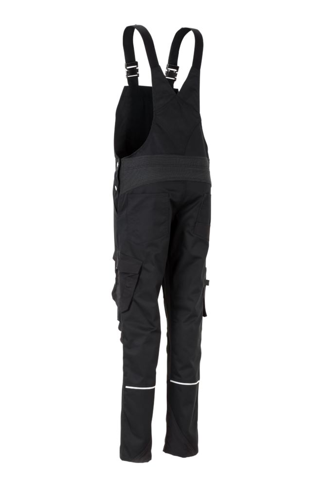 Produktbild Planam Norit Damen Latzhose schwarz Größe 44 bild 6