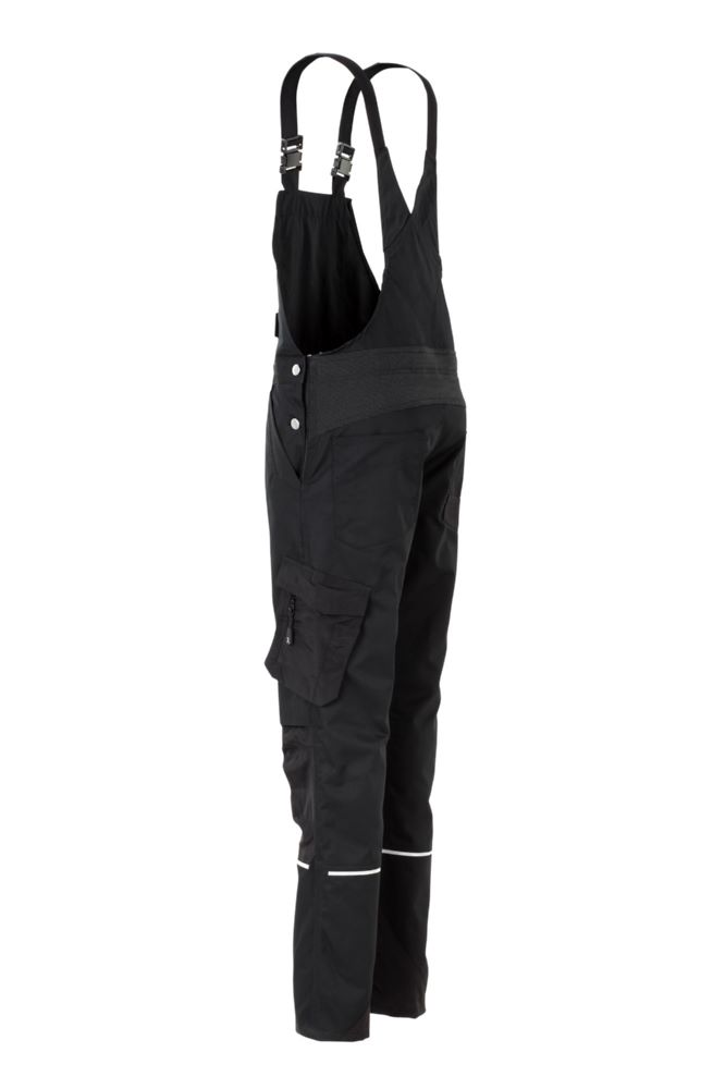 Produktbild Planam Norit Damen Latzhose schwarz Größe 46 bild 5