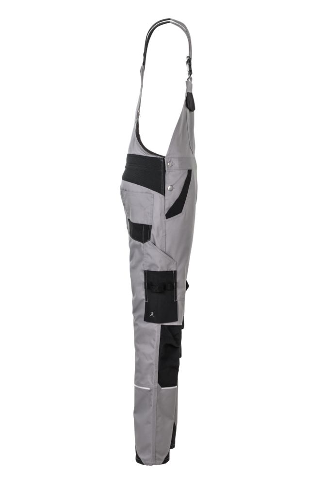 Produktbild Planam Norit Damen Latzhose zink schwarz Größe 36 bild 10