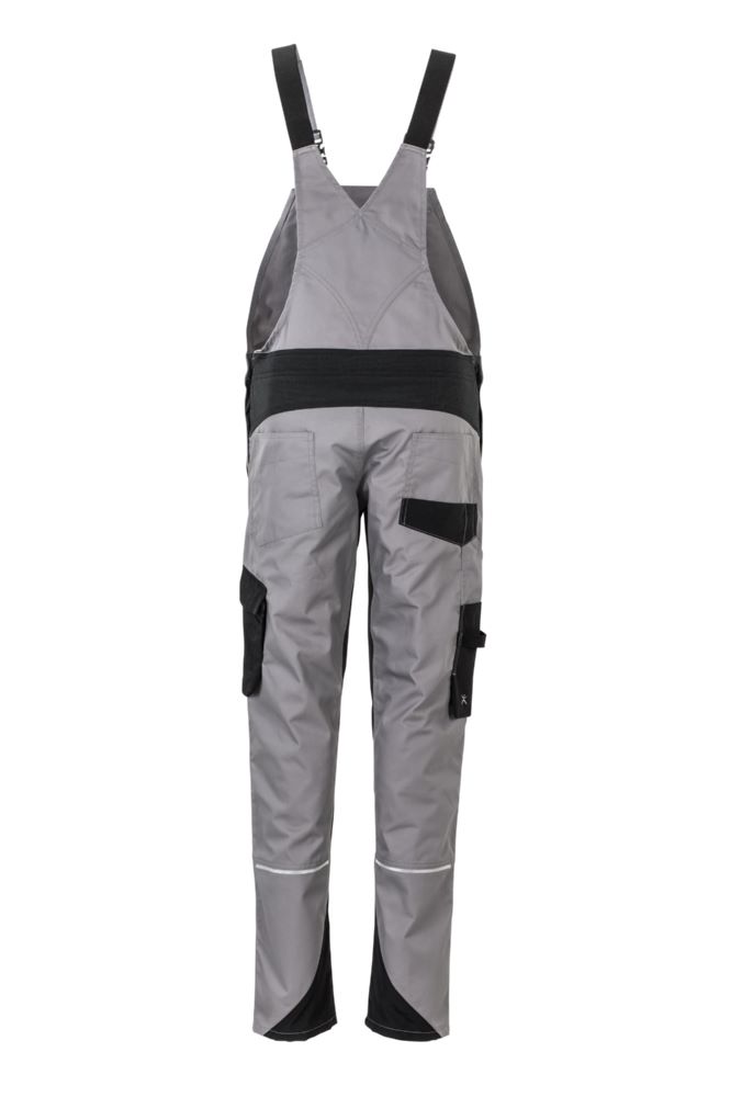 Produktbild Planam Norit Damen Latzhose zink schwarz Größe 48 bild 7